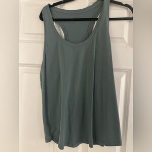 Green Lululemon Cotton tank top